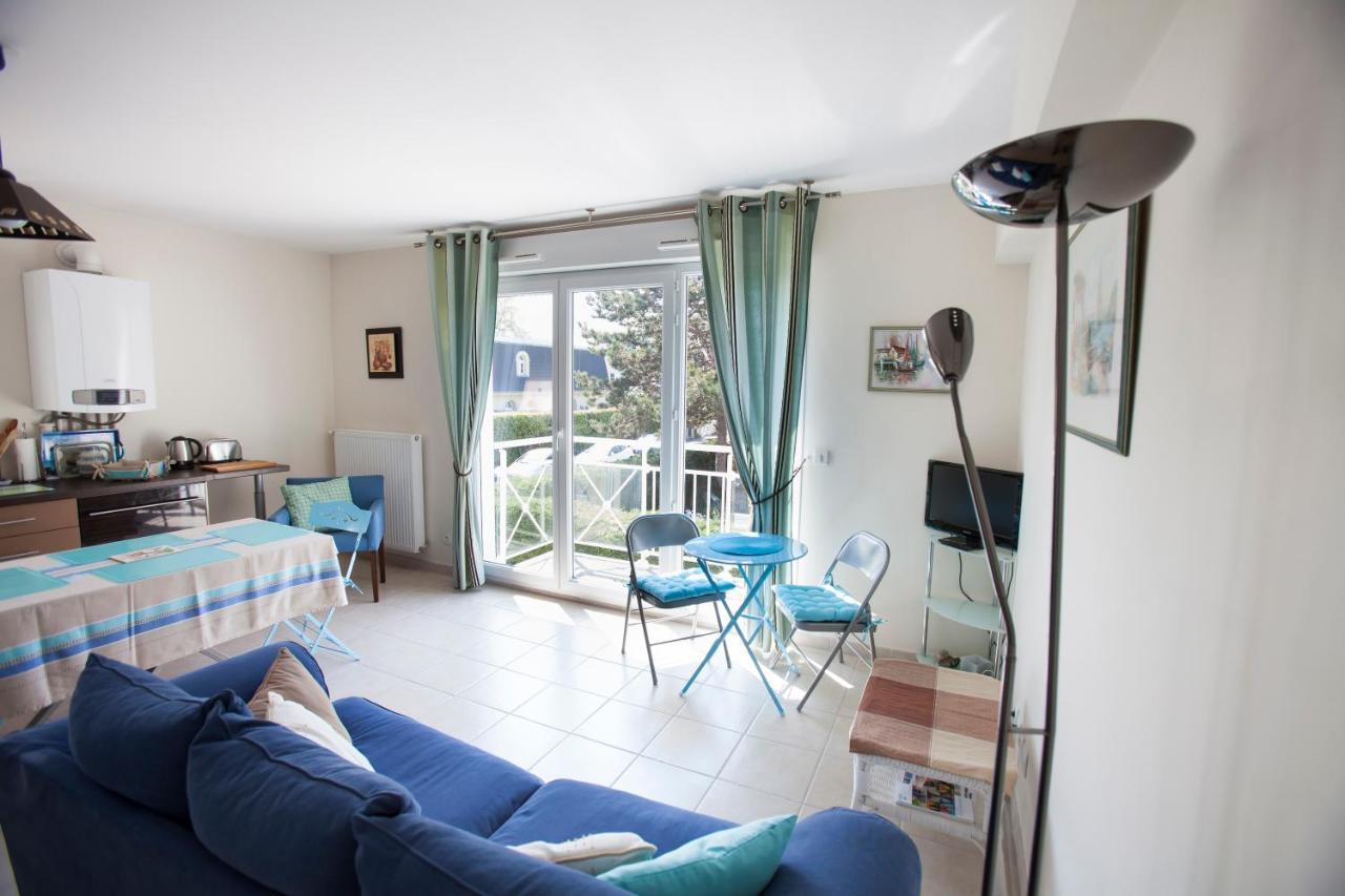 Appart Residence Proche Plage Avec Piscine Et Parking Couvert Prive Мервіль-Франсвіль-Плаж Екстер'єр фото